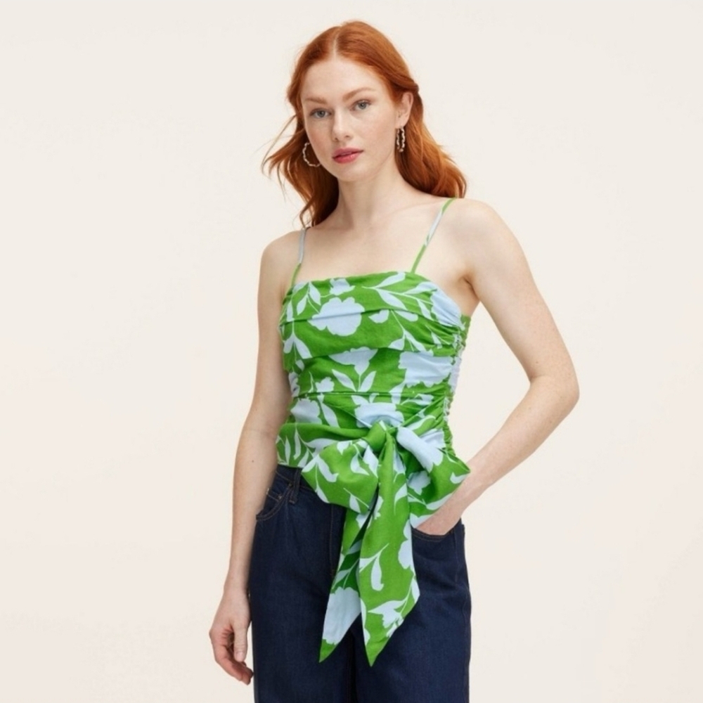 Kate Spade X Target Green & Blue Top